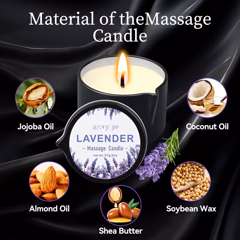 Material of the Massage Candle